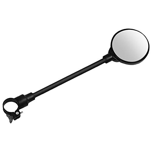 Andoer Espelho de bicicleta guiador dobrável espelho retrovisor giratório de bicicleta Espelho de bi