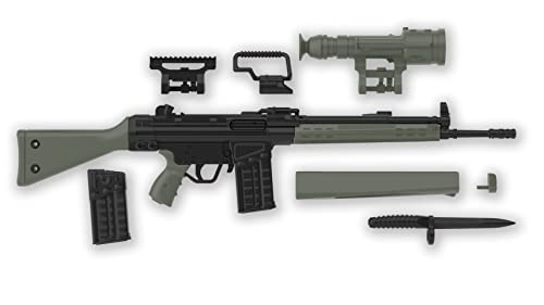 Tomytec 320609 Little Armory LA082 G3A3 Tipo Modelo Plástico miniatura 3