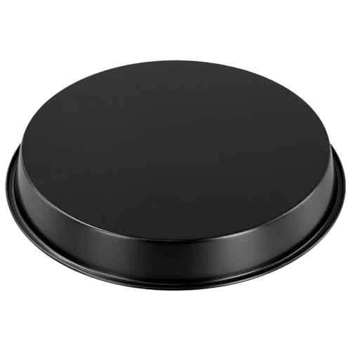 JEUIHAU 4 PCS Round Pizza Baking Tray, 10 inch Non Stick Round Baking Tray Durable Carbon Steel Pizza Pan for Oven, Home Kitchen - Image 6