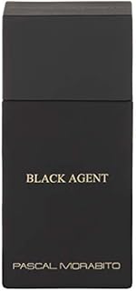 Pascal Morabito - Black Agent - 3.4 Oz Eau De Toilette- Fragrance Mist For Men - Warm Amber Scent - Cologne Spray With Cloves, Tonka, Incense, Musk Accords