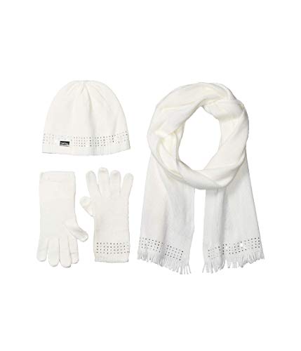 Calvin Klein Three-Piece Studded Set Cream One Size