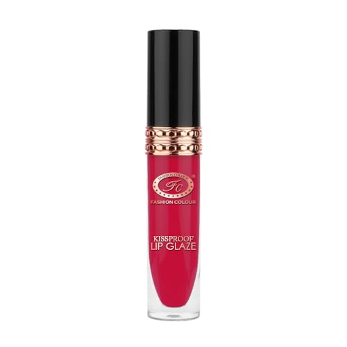 Image of Fashion Colour Kissproof Lip Glaze | Up to 12 Hours Stay | Velvet Texture | Non-Transfer Waterproof Lipstick | Highly Pigmented | for Women | 7g (Baby Lavender)