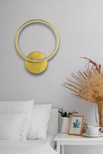 Legacy Aura Modern Tasarım Eskitme Renk Gün Işığı Ledli Hol - Banyo - Mutfak - Salon Led Duvar Aplik Eskitme