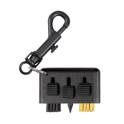 ゴルフクラブクリーナーブラシ,多機能 クラブ と ボール 洗浄ブラシ | コース用アクセサリー ゴルファー向け男女兼用ユース