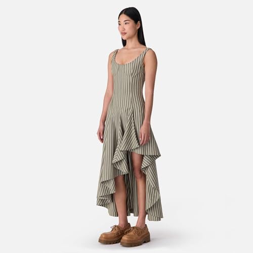 MONSE, Stripe Corset Dress — view 3
