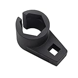 VEHIRANS Professional O2 Oxygen Sensor Socket 1/2” Drive x 7/8” (22mm) with Side Cutout Wire Gate - O2 Sensor Remover and Installation Tool (Short 7/8")