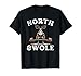 Merry Liftmas Apparel Co. North Swole Funny Workout Reindeer Gym Joke Christmas T-Shirt - Unisex-Adults, Black, Small, Short Sleeve, T-Shirt