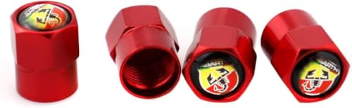 Tire Valve Stem Caps Waterproof Cover For Scorpion Logo Embl