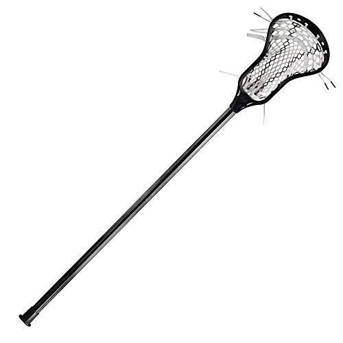 ECD Lacrosse Elite Setup - Bravo1 Black - HeroMesh SS Black Striker - Bravo1 30" Black