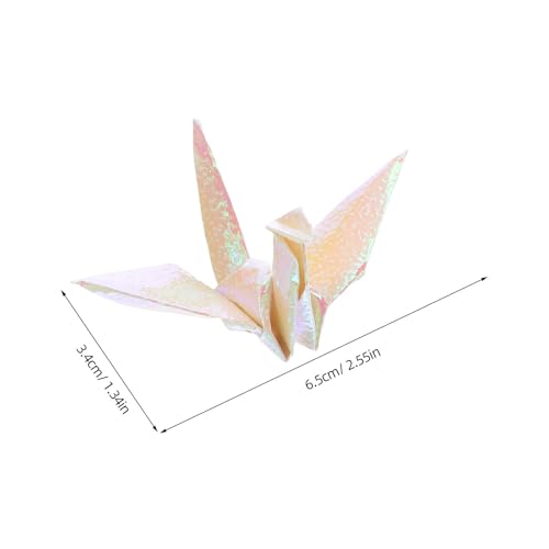 Grullas de origami perlado claro ULTECHNOVO de acabado sofisticado y resistente 3
