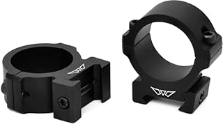 Warne Vapor Horizontal 30mm, Low Matte Black, Scope Optic Rings