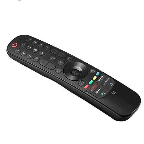 New Mr21Ga / Agf30136002 Oem Replacement Magic Bluetooth Tv Remote Controller With Mic For Lg Oled65C1Pub 65 C1 Series 4K Smart Oled Tv (2021) With Netflix Prime Video Disney+ Lg Channels Buttons #TOP3