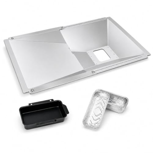 Image of Uniflasy Grease Tray with Catch Pan for Nexgrill, Dyna-Glo Grills