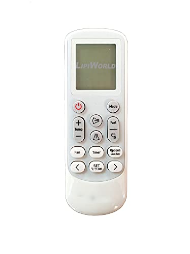 Image of LipiWorld 144B AC Remote Control (Old Remote Exactly Same Remote Will Only Work) Compatible for Samsung AC Remote