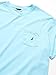 Nautica Men's Solid Crew Neck Short Sleeve Pocket T-Shirt, Bright Aqua, Large