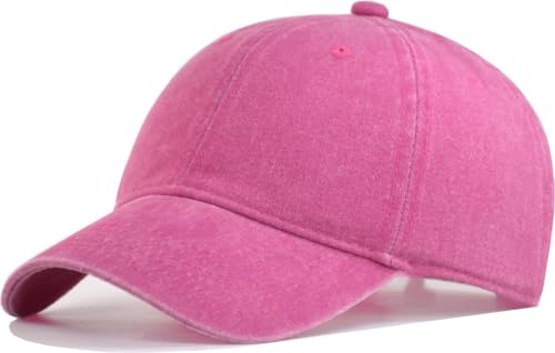 Image of TSSGBL Vintage Cotton Washed Baseball Cap S to XXL Unstructured Low Profile Adjustable Distressed Dad Hat for Men Women