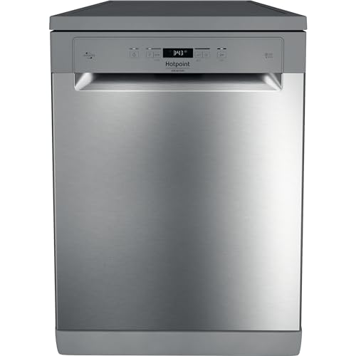 Hotpoint HFC 3C41 CW X Lavastoviglie libera installazione Colore Inox