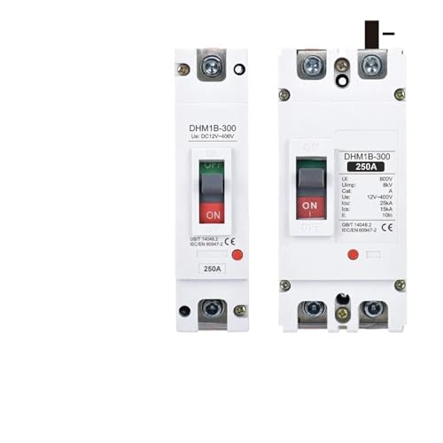 Disjoncteur CC boîtier moulé pour parc de stockage solaire 48V