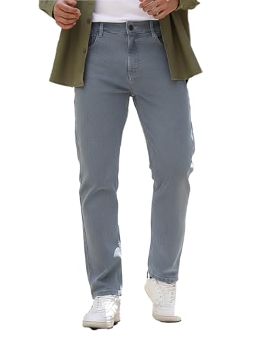 Image of Urbano Fashion Men's Straight Fit Washed Jeans Stretchable