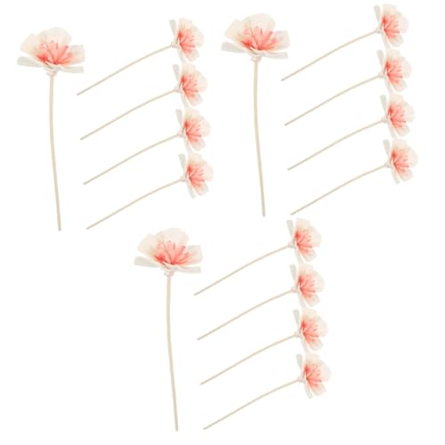 DIYEAH 15piezas Varillas De Aromaterapia De Flores para Difusor De Fragancia Decoración Natural Hogar y Ambientes Aromas y Duraderos