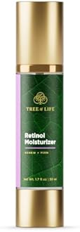 Tree of Life Beauty Moisturizer, Hydrating, Anti-Aging, Reduces Dark Spots & Fine Lines, Brightens, Firmer and Smoother Skin Non Greasy - Retinol Face Cream 1.7 Fl Oz