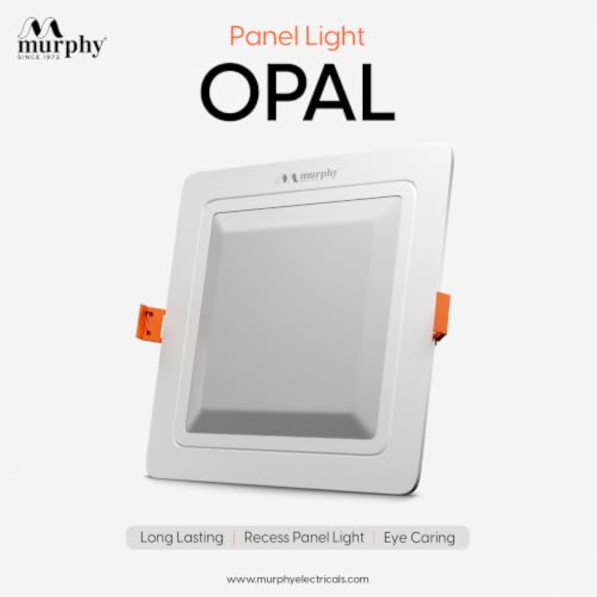 10W Opal Square LED Panel Ceiling Light, Pack of 4