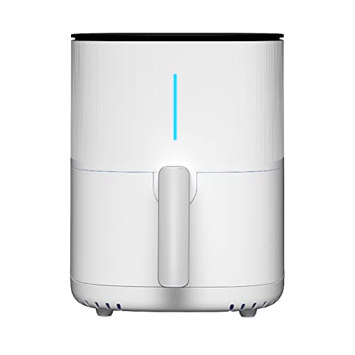 Friteuse à air électrique Safehappy 5L 1500W blanche avec 10 préréglages pour griller