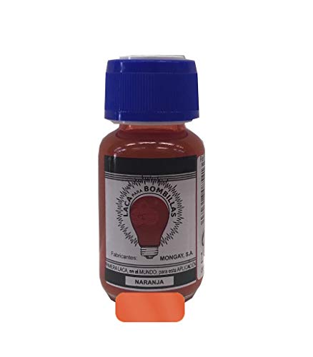 LACA PARA BOMBILLAS 1/20 LITRO - naranja