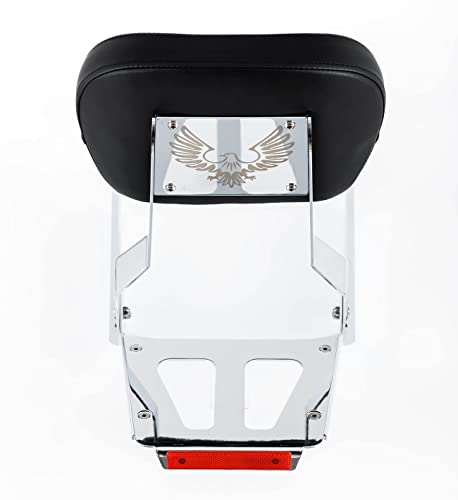 Kinglemc Powersports Sissy Bar With Backrest Luggage Rack For Honda Vtx 1300N 1300R 1300S 1800N 1800R 1800S(Without Stud) #TOP3