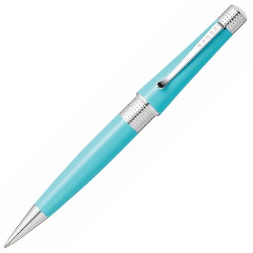Cross Beverly Refillable Ballpoint Pen, Medium Ballpen, Includes Premium Gift Box - Sea Foam Pearlescent Lacquer