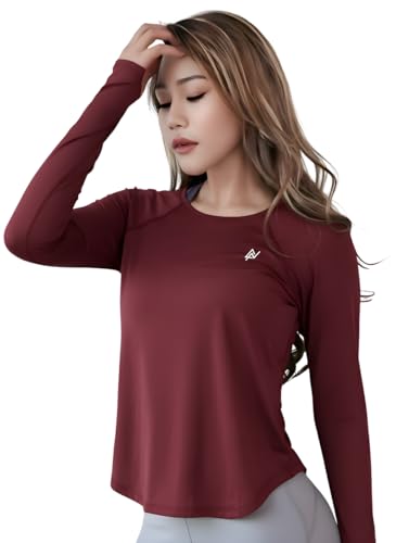 Nexsus Apparels Stretchable Full Sleeves Gym Wear Tshirt for Women | Compression Dry Fit T Shirt for Woman | Activewear Sports T Shirt for Woman | Available in All Regular Size's