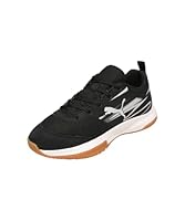 Puma Unisex Youth VARION II JR Indoor Court Shoe, Puma Black-COOL Light Gray-Gum, 38 EU