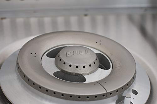 Bull Outdoor Products 60099 Stainless Steel Double Side Burner, Natural Gas