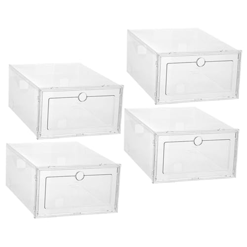 Boîtes de rangement transparentes en PP solide de qualité supérieure x4 - 2