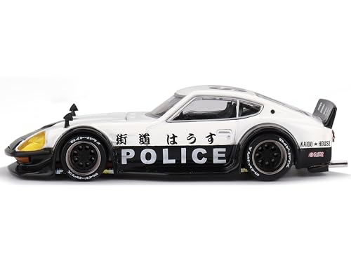 Mini GT Fairlady Z RHD Kaido GT Policía 1/64 miniatura 3