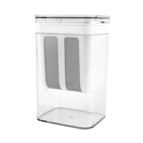 1100ML ���[�O���g�X�g���[�i�[ �ׂ������b�V�� �ė��p�\ �z�G�C�Z�p���[�^�[