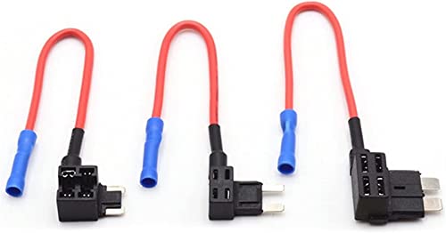 Fusible de dos complexe 12V avec support de taille moyenne et mini adaptateur 10A Micro - 3