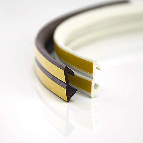 Junta de goma banda < > 9 x 7 mm < > V Perfil < > Junta corrientes de aire para puertas y ventanas EPDM