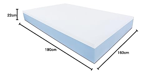 Baldiflex Materasso Matrimoniale Easy Memory Aloe