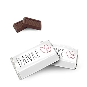 Schokoladen Täfelchen Danke Naps ca. 200 einzeln verpackt „Herz“
