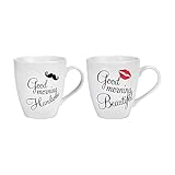 Pfaltzgraff Good Morning His & Hers Mugs Set of 2
