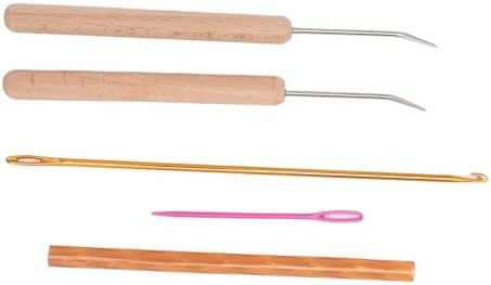 Knitting Pen Tool, with Crochet Hook for Quick Winding Thread, Knitting Hats Scarves Blankets — view 7