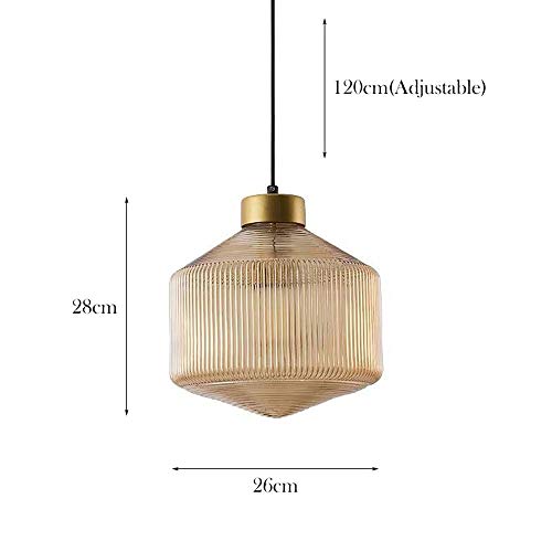 Plafonnier suspension E27 éclairage intérieur durable pour comptoir et restaurant - 8