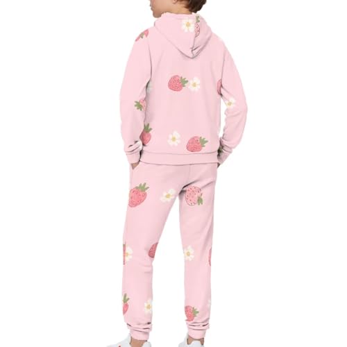 Hoodie Kids Oversized Sweatshirts Youth 2024 Trendy Highly Elastic Boys' Tracksuits Ideal Sweatsuit for Play4