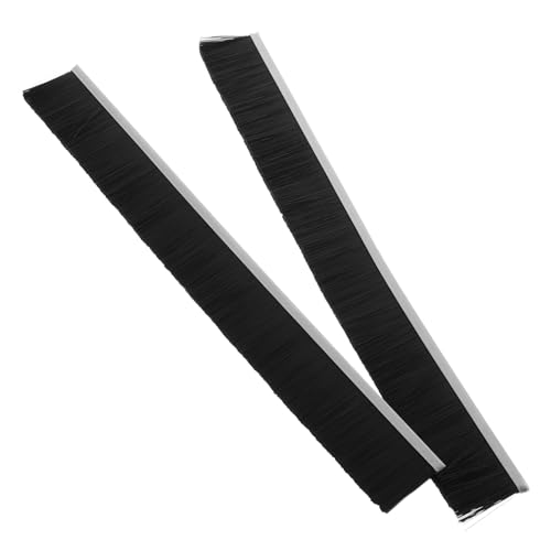 EXCEART Lot de 2 Brosses à Poils en Nylon 30 MM pour Joint D’Étanchéité de Couvercle de Boîte aux Lettres Bande de Brosse Anti-Poussière et Humide Accessoire Solide pour Boîte aux