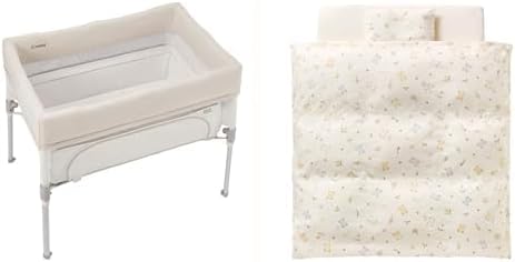 Combi Tomonel Baby Crib, Body & Dedicated Comforter Set, Foldable, For Home or Home