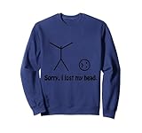 Sorry I Lost My Head Funny Stickman Stick Figure