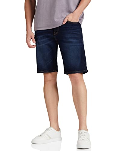 Amazon Brand – INKAST Men’s Slim Fit (INK-SHR-320_Dark Blue 1_28)