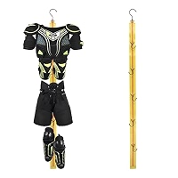 2 Porte-hockey Portables Avec 8 Crochets - Cintre Pour équipement De Sport, Hockey, Football, Camping Accessoire Hockey Football Extérieur