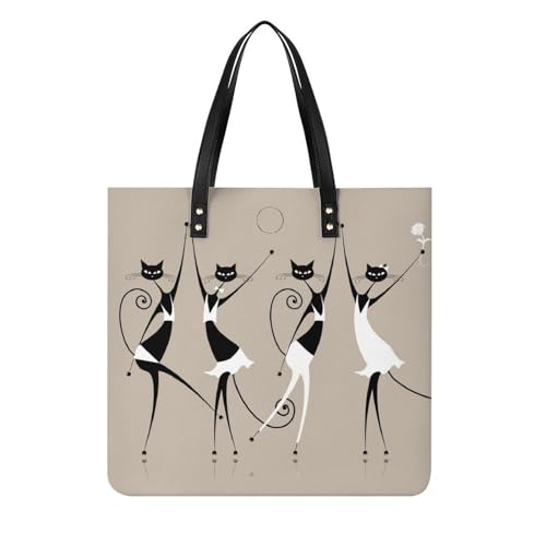 Sac à main chat dansant fini le manque de place avec ce grand tote bag de voyage